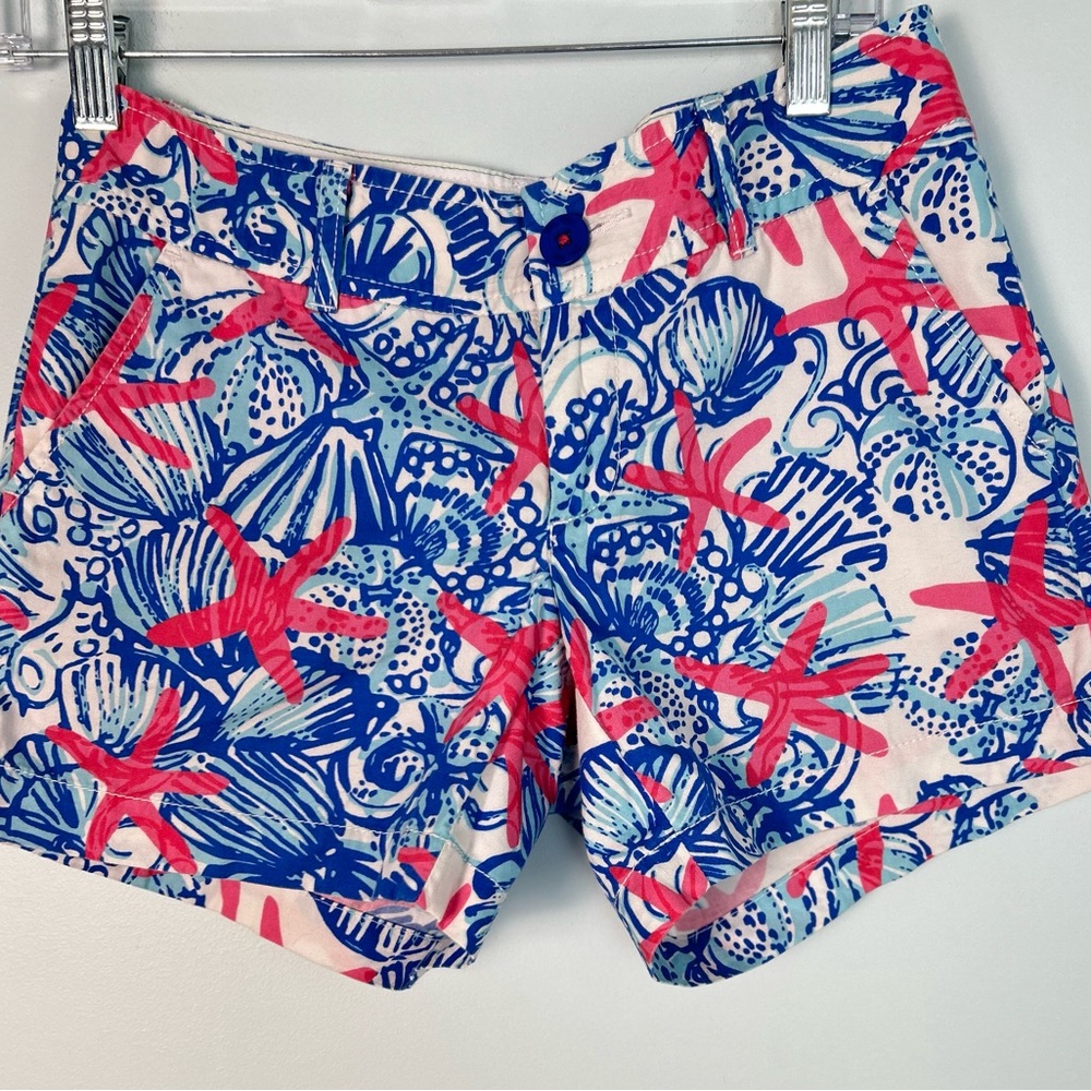 Lilly Pulitzer She Sells Sea Shells Print Callahan Shorts